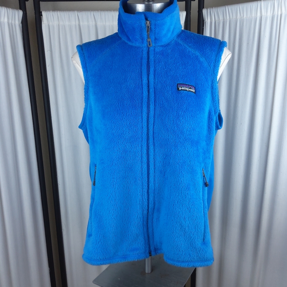 Patagonia Blue Fleece Vest